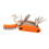 Outil multifonction vélo 20-en-1, ultra-compact, orange 8