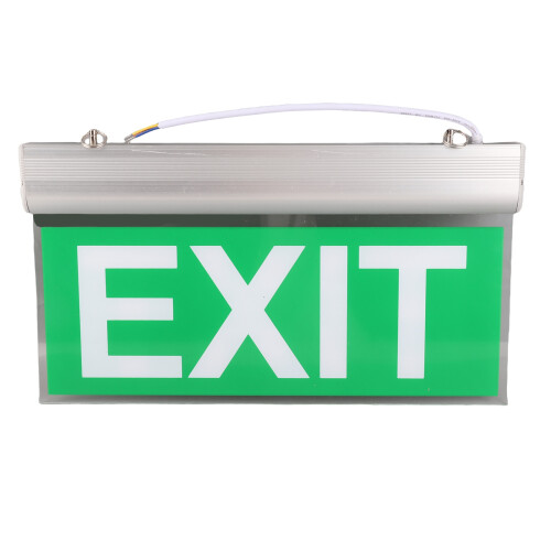 110-220V Acrylic 3W 12 LED Emergency Exit Sign Light 1