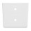 Montaje para adaptador Ethernet satélite de ABS blanco 13