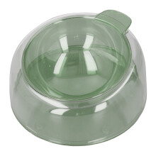 Gamelle inclinée pour chat 500 ml verte support détachable