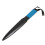 Bastone spezzacani in nylon e gomma con manico blu 1
