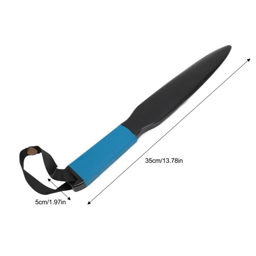 Bastone spezzacani in nylon e gomma con manico blu 1