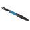 Bastone spezzacani in nylon e gomma con manico blu 16
