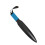 Bastone spezzacani in nylon e gomma con manico blu 9