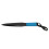 Bastone spezzacani in nylon e gomma con manico blu 13