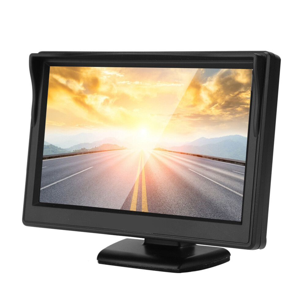 Waterproof 5In Hd Tft Lcd Backup Camera Monitor For Reversing Safety 7601334613978