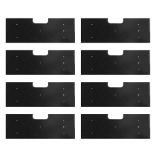 8-pack WH01X35719 pluizenfilter - voor was-droogcombinatie, handwasbaar en herbruikbaar, modellen: PFQ97HSPVDS