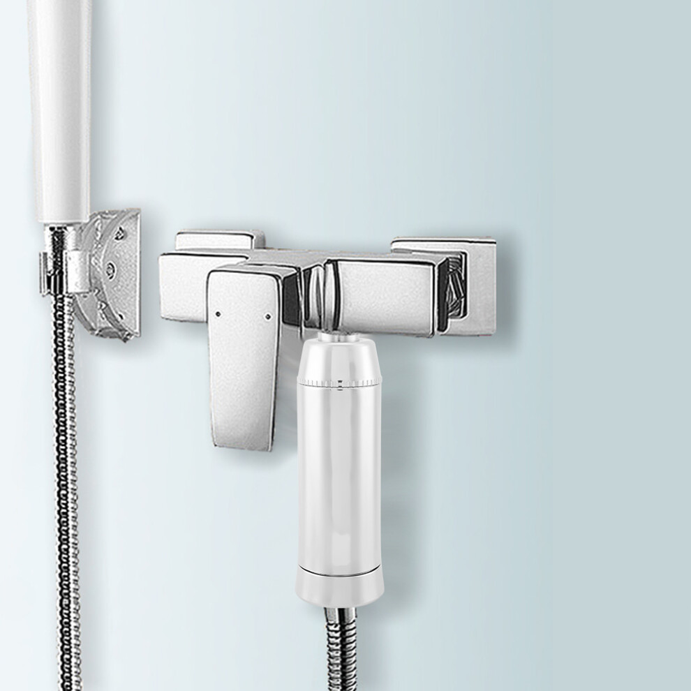 Home Bathroom G1/2" Shower Water Purifier For Skin Sensitivity & Health 8401334615496