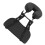 Black U Shape Massage Table Face Cradle Pillow Adjustable and Folding for Salon 16