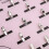 Porte-extensions pour perruques 22 clips 29,5  34 cm Rose 5