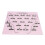 Porte-extensions pour perruques 22 clips 29,5  34 cm Rose 14
