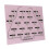 Porte-extensions pour perruques 22 clips 29,5  34 cm Rose 11