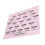 Porte-extensions pour perruques 22 clips 29,5  34 cm Rose 8