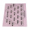 Porte-extensions pour perruques 22 clips 29,5  34 cm Rose 12
