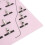 Porte-extensions pour perruques 22 clips 29,5  34 cm Rose 9