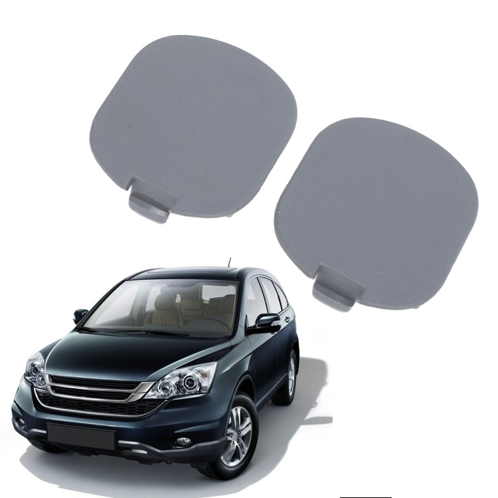 Honda CrâV 2Pcs Tail Lamp Bezel Cover Cap Set Gray 8761334616931
