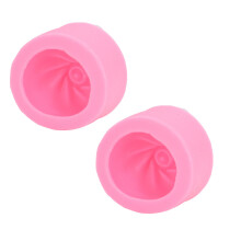 Moule à vapeur en silicone pour baozi et dumplings, 2 pièces