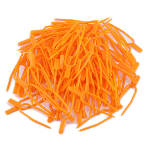 100Pcs Durable Plant Fixing Clips for Stolon & Melon Vines Securing 1