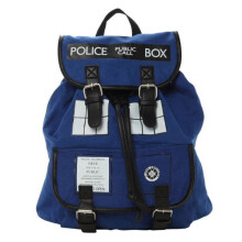 (colour)Zaino Doctor Who Tardis Dr Who tela borsa a tracolla borsa a tracolla borsa regalo Natale