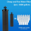 Filtre à eau de rechange noir, compatible avec les éléments de purification de comptoir 5