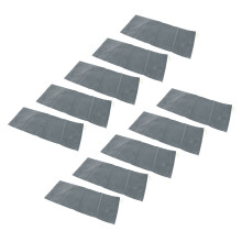 10pcs Flood Control Sandbags Grey 14x26in Rainproof for Door Garage Basement