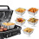 OG701 4 qt Edelstahl-Grillkorb, Silber 5