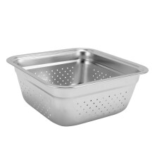 OG701 4 qt Argento Cestino per griglia antiaderente in acciaio inossidabile