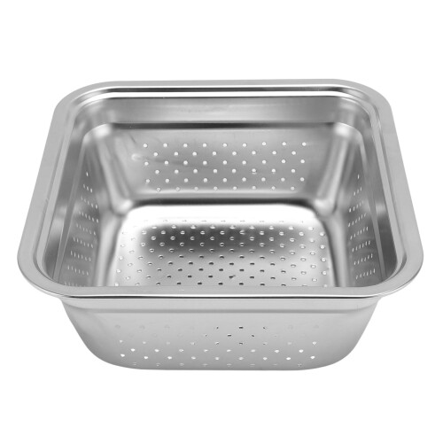 OG701 4 qt Edelstahl-Grillkorb, Silber 1