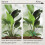Set de 4 porte-tiges : 5,8/7,7/11,7/13,5 cm vert 11