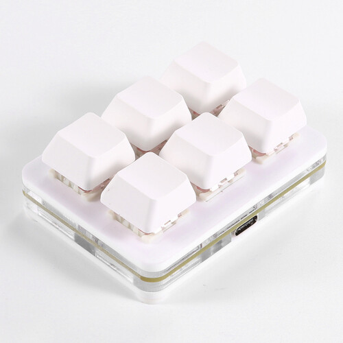 6Keys Clavier portable 110x55x30mm noir 1