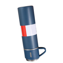 Set di bicchieri in acciaio inox da 500 ml, 23,5 x 6,5 cm, blu