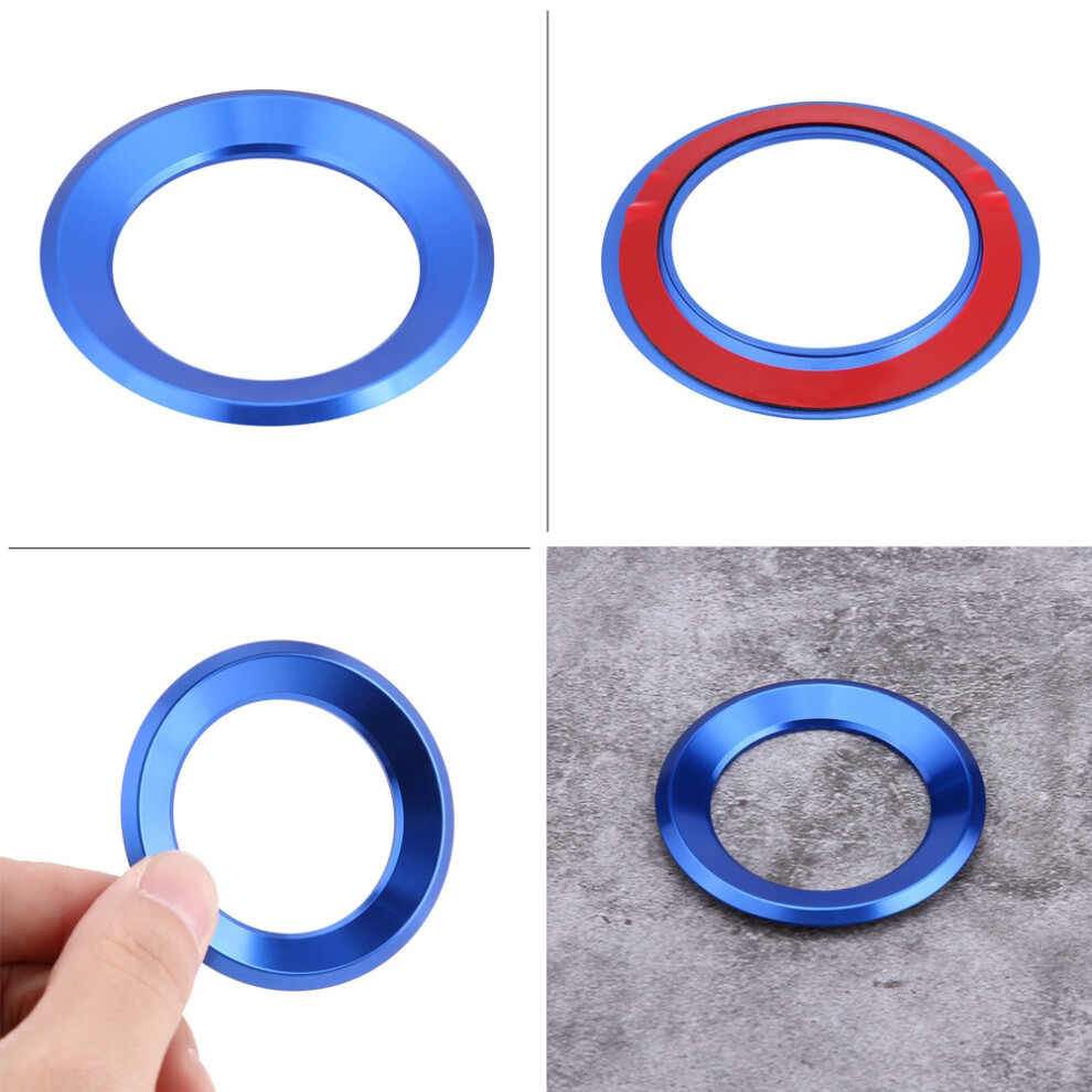 Steering Wheel Cover Trim For Octavia A7 A5 Fabia Superb Car Blue 9311334621177