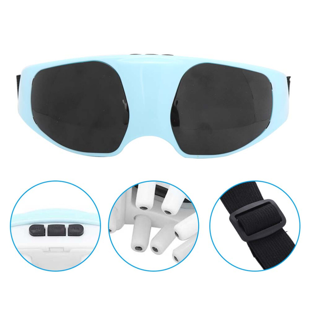 Rechargeable Eyesight Protection Device with Hot Compress Eye Massage Patch