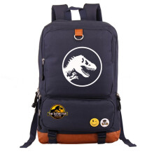 (DarkBlue)Jurassic World Park Rucksack Reisetasche Studententasche große Kapazität Kinder Tasche Geschenk