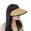 Casquette de baseball Empty Top à visière large, taille unique, kaki. 10