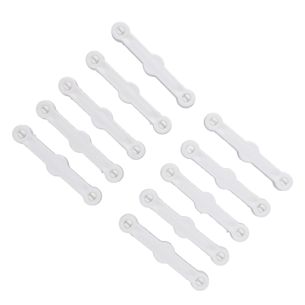 20Pcs Lightweight Pp Window Screen Clips 8X1.2cm Easy Install 4911334624175