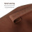 Sac traditionnel pour arc Contient un arc Taille unique Marron 7
