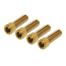 Confezione da 4 bulloni a barra dorati M8x32mm per SR GT200 GT125