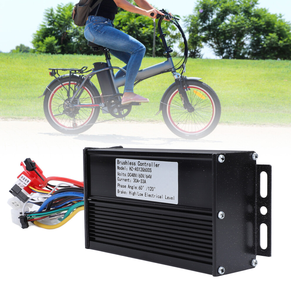 600W 48V/60V/64V Aluminum Alloy Electric Scooter Controller Replacement 7661334624756
