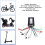 Controller motore 36V/48V 350W in lega di alluminio 4
