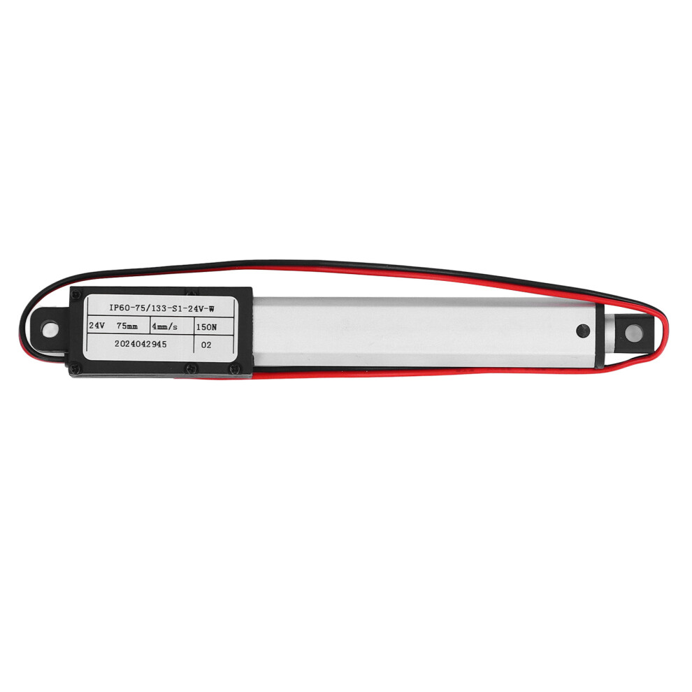 150N Electric Micro Linear Actuator 3In Stroke Dc24v Ipx4 5061334626750