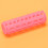12 stuks roze plastic DIY haarstyling rollers en krultangen 8