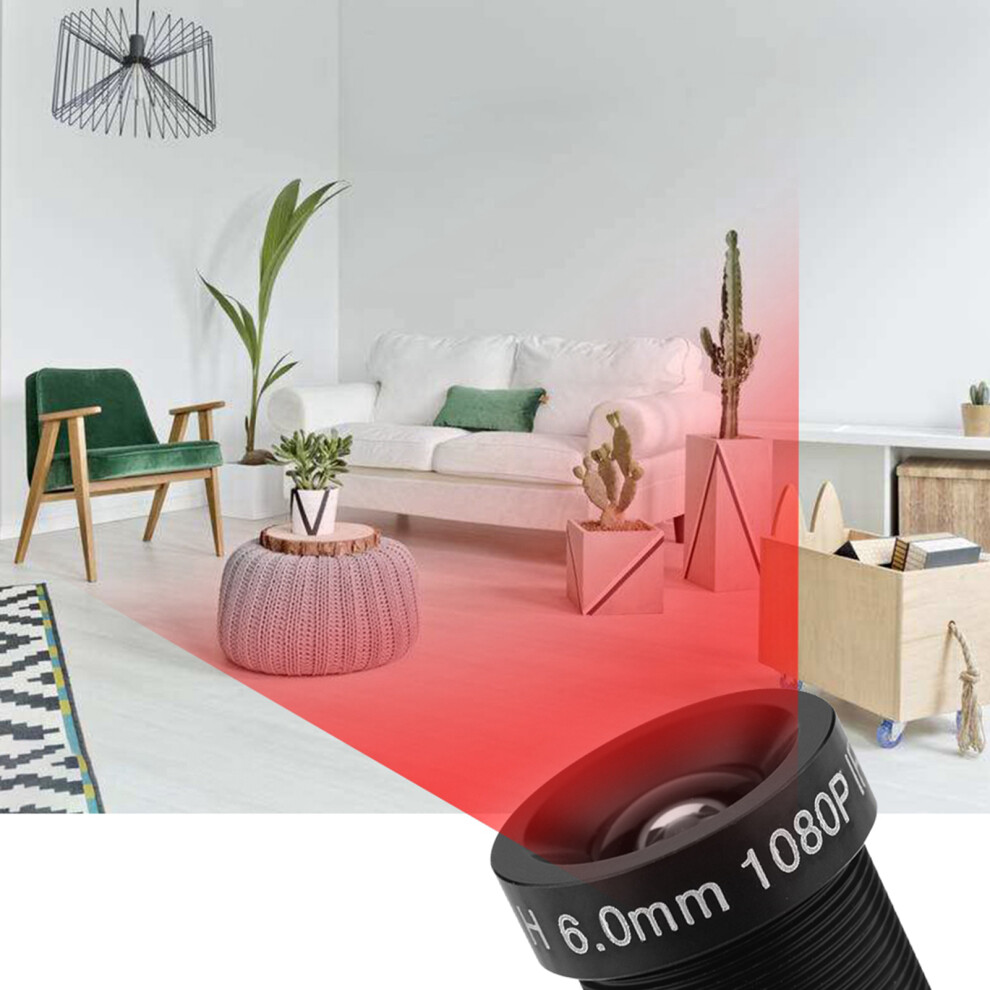 2Mp 6Mm Cctv Lens With 58 View For Night Vision Security Cameras 3491334627693
