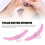 Outil séparateur d’extensions de cils - silicone, violet 7