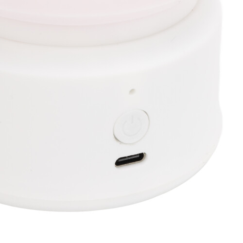 Pulitore elettrico automatico per pennelli da trucco, 800 mAh, ABS, USB 2