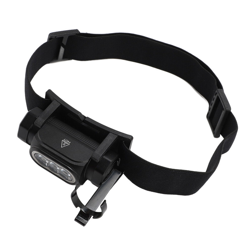 1150LM LED Headlamp Flashlight, Waterproof, Rechargeable, 3 White LEDs