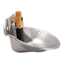 Abreuvoir automatique en acier inoxydable pour moutons 18x18x14cm