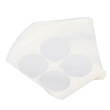 Couvercles en feuille d'aluminium pour dosettes 45 mm/1,8 po argent 100 pièces