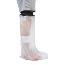 Coprigambe impermeabile per doccia per adulti, protezione per piedi e ferite inferiori, accessori per la doccia e il bagno