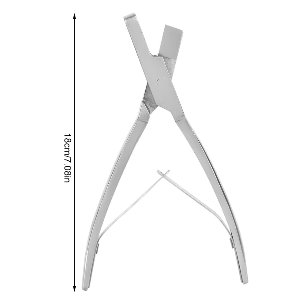 Stainless Steel Pig Ear Tag Cutter Tongs For Farm Animals Ear Marking Tool 8701334633569